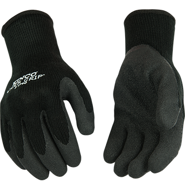 Kinco Warm Grip® Thermal Knit Shell & Latex Palm Small (Small)