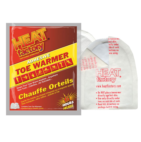 Heat Factory Adhesive Toe Warmers (6hr) (40 pairs)