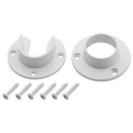 Closet Flange Set, Heavy-Duty, White