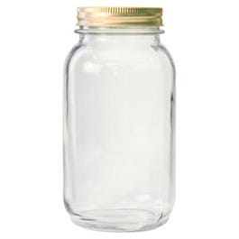 Glass Canning Jars, 1-Qt, 12-Pk.