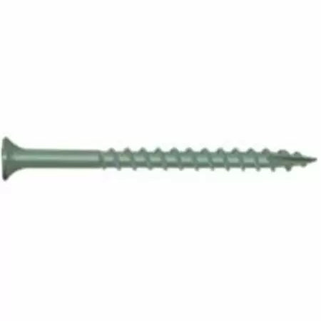 National Nail Screw Bulge Head Star Drive - 4 inch x 10, Green (4