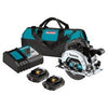 LXT 18-Volt Sub-Compact Cordless Circular Saw, Brushless, 6-1/2-In., 2 Lithium-Ion Batteries