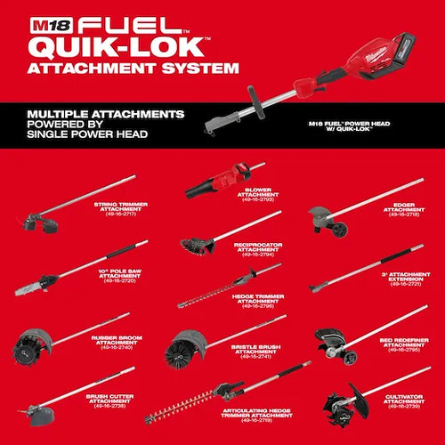 Milwaukee M18 FUEL™ QUIK-LOK™ Hedge Trimmer Attachment