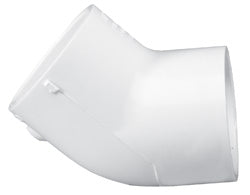 Lasco Fittings PVC 45 Degree Elbow Slip By Slip (3