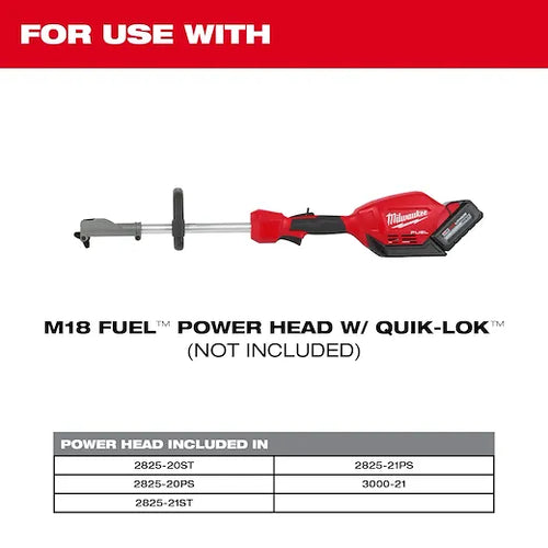 Milwaukee M18 FUEL™ QUIK-LOK™ Hedge Trimmer Attachment