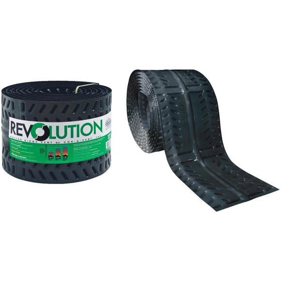 Cor-A-Vent Revolution 11 In. x 20 Ft. Rolled Ridge Vent