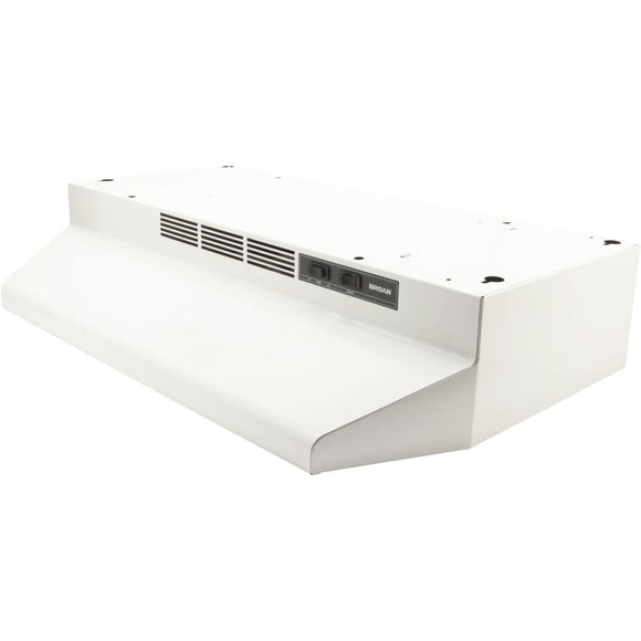 Broan-Nutone 41000 Series 30 In. Non-Ducted White Range Hood