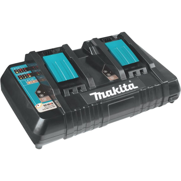 Makita 18 Volt LXT Lithium-Ion Dual Port Rapid Optimum Battery Charger