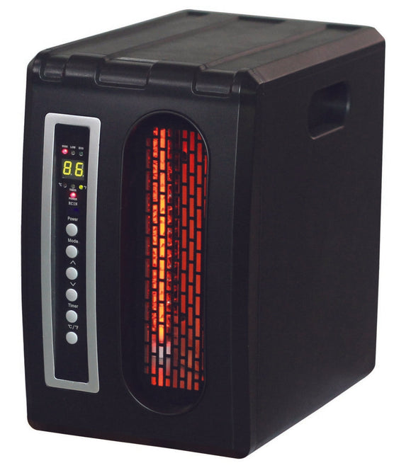 World Marketing Comfort Glow QDE1320 Compact Infrared Quartz Comfort Furnace (5120 BTU)
