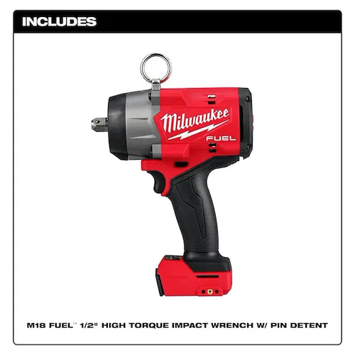 Milwaukee M18 FUEL™ 1/2 High Torque Impact Wrench w/ Pin Detent