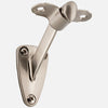 Kasaware 3-3/8 Heavy Duty Handrail Bracket Satin Nickel Finish (3-3/8, Satin Nickel Finish)