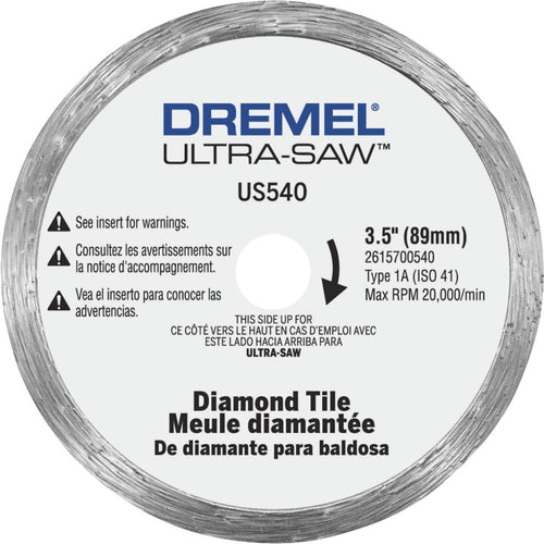 Dremel Ultra-Saw 3-1/2 In. 20,000 rpm Masonry Circular Blade