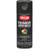Krylon Fusion All-In-One Textured Spray Paint & Primer, Black