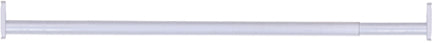 48  TO 72  WHITE CLOSET ROD ADJ