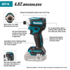 Makita 18V LXT® Lithium‑Ion Brushless Cordless Quick‑Shift Mode™ 4‑Speed Impact Driver Kit (5.0Ah)