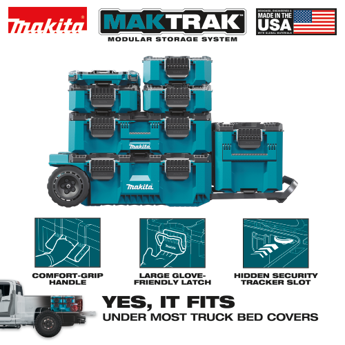 Makita MAKTRAK™ Deep Medium Organizer