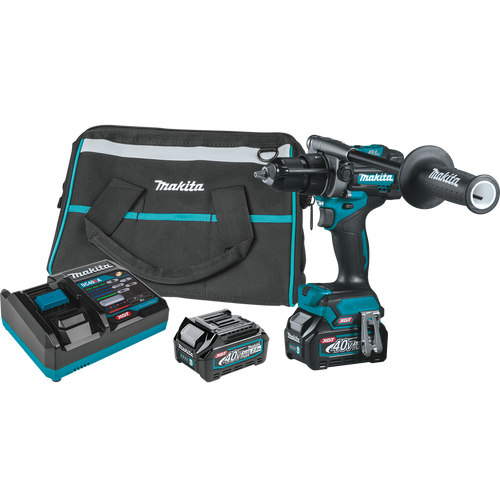 Makita 40V max XGT® Brushless Cordless Hammer Driver‑Drill Kit (2.5Ah)