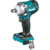 Makita XWT15Z 18V LXT® Lithium‑Ion Brushless Cordless 4‑Speed 1/2 Sq. Drive Impact Wrench w/ Detent Anvil, Tool Only