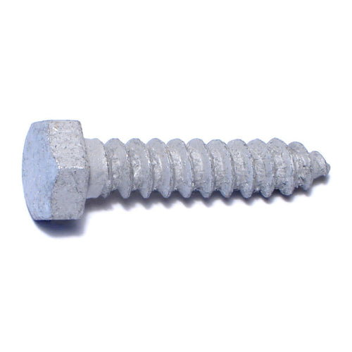 Monster Fastener Hot Dip Galvanized Steel Hex Head Lag Screws