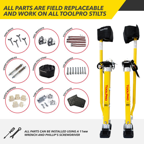 ToolPro TP02455 Stilt Repair Kit K5 Leg Bands