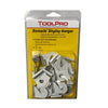 ToolPro Barnacle Display Hanger White Metal for 1 in. Ceiling Grid