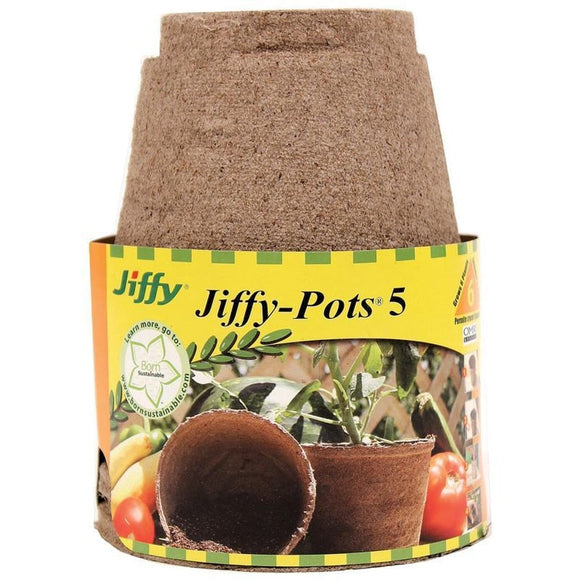 Jiffy-Pots Seed Starters (2.5 IN/12 PACK)