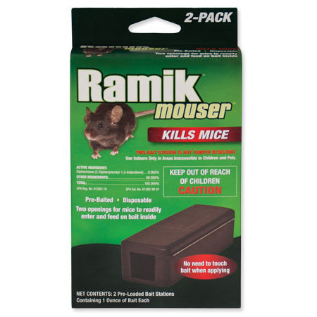 Ramik® Mouser Disposable Bait Station (2 Pack)