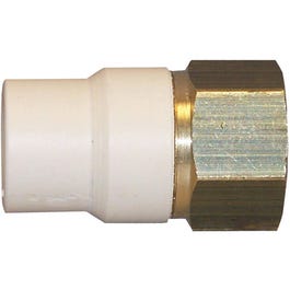 CPVC Transition Pipe Adapter, Lead-Free Brass, 3/4-In. MPT