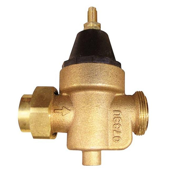 Watts 1LFN45BM1-U 1 in. Lead Free Brass Pressure Reducing Valve