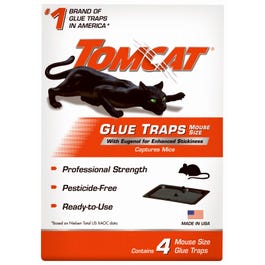 Mouse Glue Trap, Professional Strength, 4-Pk.