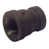 B & K Industries Black Reducing Coupling 150# Malleable Iron Threaded Fittings 1 1/2