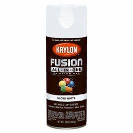 Fusion All-In-One Spray Paint + Primer, Gloss White, 12-oz.