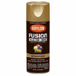 Fusion All-In-One Spray Paint + Primer, Metallic Copper, 12-oz.