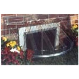 Bubble Window Well Cover, Circular, 44-1/2 x 20 x 18-1/2-In.