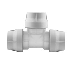 Lasco Fittings 1' Slip Push Fittings Push On Tee