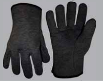 Boss Gloves Black Insulated Jersey, Large Black