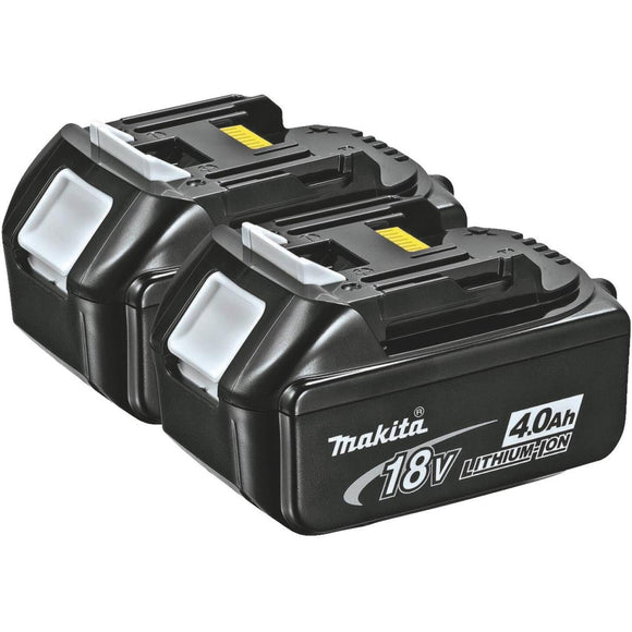 Makita 18 Volt LXT Lithium-Ion 4.0 Ah Tool Battery (2-Pack)