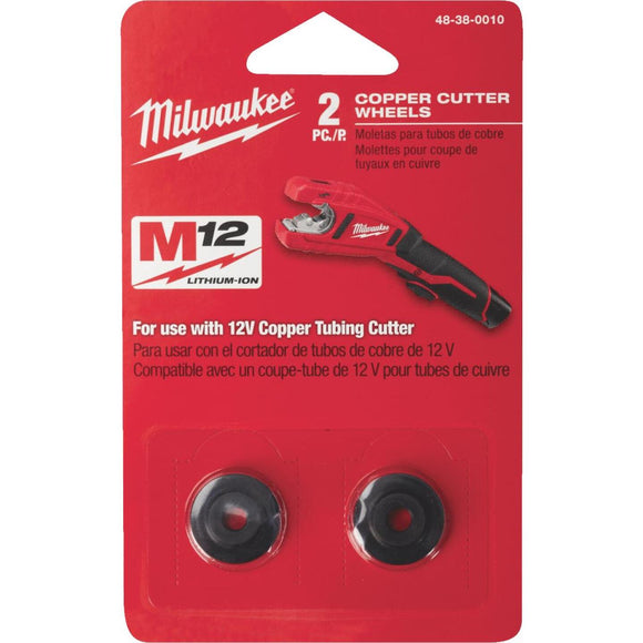 Milwaukee M12 Copper Tubing Replacement Cutter Wheel (2-Pack)