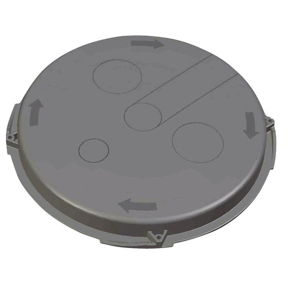 Advanced Drainage Systems 19 In. Dia Polyethylene Locking Sump Basin Lid