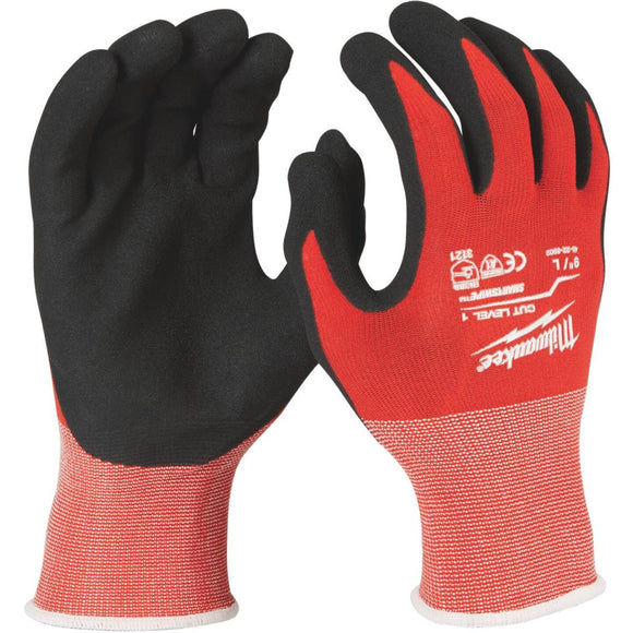 Milwaukee Men's Large Nitrile Coated Cut Level 1 Work Glove