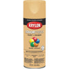 Krylon Colormaxx Matte Spray Paint & Primer, Summer Wheat