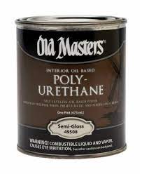 Old Masters 49508 Interior Oil-based Polyurethane, 1 Pt, Semi-gloss