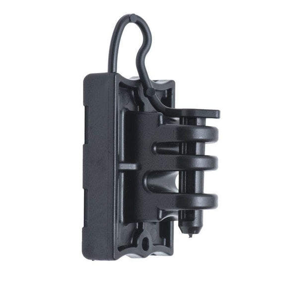 Zareba® Black Pin-Lock Wood and T-Post Insulator (Black)