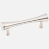 Kasaware 4 Overall Length Fluted Bar Pull, 2-pack Satin Nickel Finish