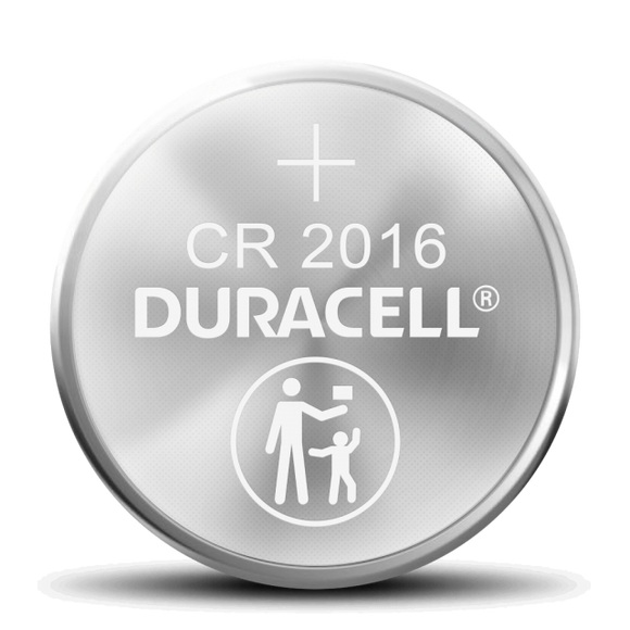 Duracell CR 2016 Lithium Coin Battery with Bitter Coating (CR 2016 1 Pk)