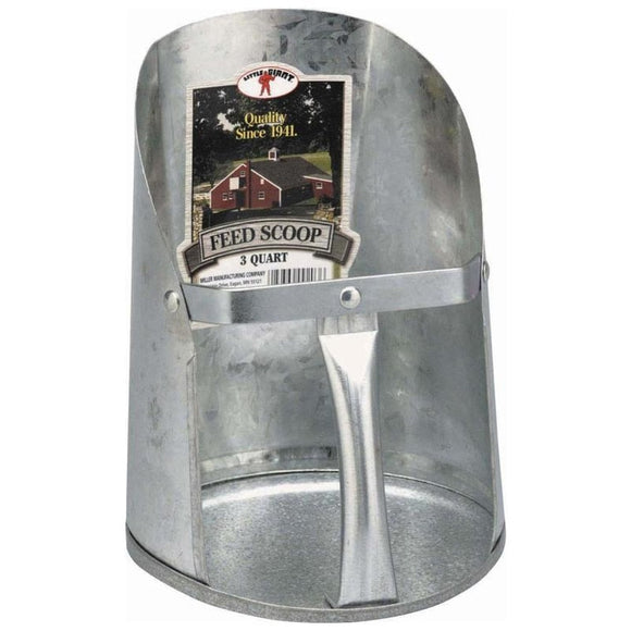 Little Giant Galvanized Feed Scoop (4 QT)